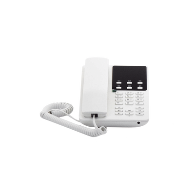 GRANDSTREAM - Teléfono IP Hotelero Wi-Fi, 2 líneas SIP con 2 cuentas, codec Opus, IPV4/IPV6, color blanco, con gestión en la nube GDMS