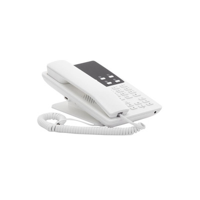 GRANDSTREAM - Teléfono IP Hotelero Wi-Fi, 2 líneas SIP con 2 cuentas, codec Opus, IPV4/IPV6, color blanco, con gestión en la nube GDMS