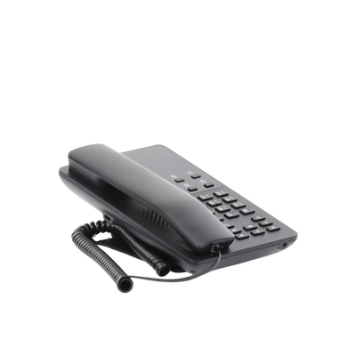 GRANDSTREAM - Teléfono IP Hotelero, 2 líneas SIP con 2 cuentas, codec Opus, IPV4/IPV6, color negro, con gestión en la nube GDMS