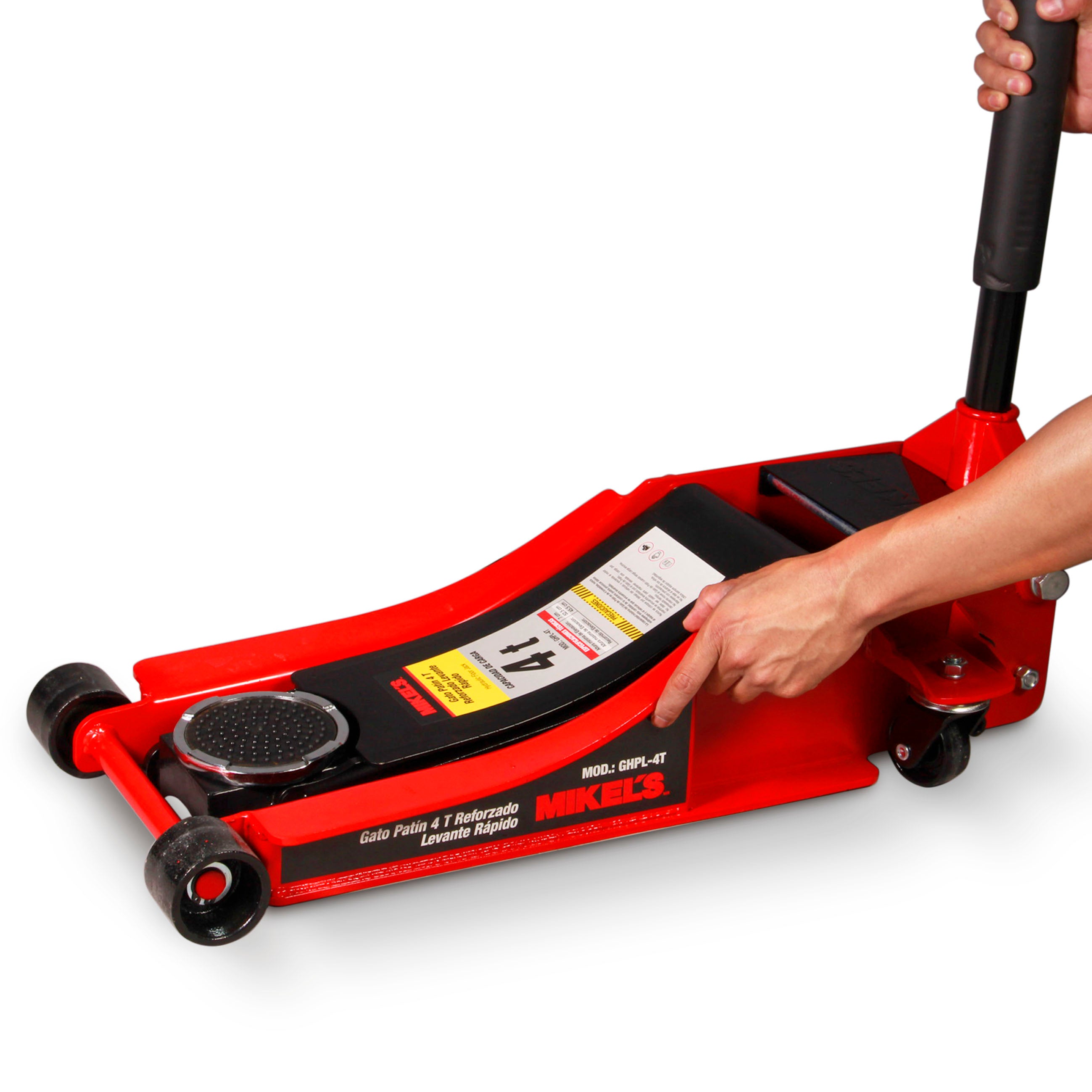 Gato hidráulico de patín Extra Bajo (4 ton)