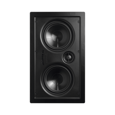 TRUAUDIO - altavoces de montaje en la pared | woofers dobles de 5in | tweeter de 1in | 100W | 8ohms