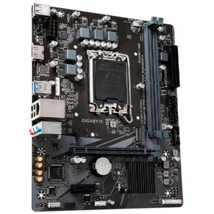 GIGABYTE - Tarjeta Madre Gigabyte H610M K 2xDDR4 64GB 3200Mhz PCIe 4.0 M.2 1xHDMI S 1700 12th 13th Gen mATX