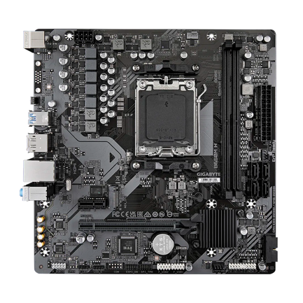 GIGABYTE - Tarjeta Madre Gigabyte B650M H 2xDDR5 128GB 6400Mhz HDMI DP M.2 PCIe 4.0 S AM5 Ryzen mATX