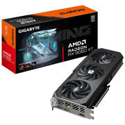 GIGABYTE - Tarjeta de Video Gigabyte Gaming Radeon RX9060 XT OC 8GB Triple Fan GDDR6 128 bit PCIe 5.0 1xHDMI 2xDP