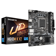 GIGABYTE - Tarjeta Madre Gigabyte H610M K V2 Micro-ATX S-1700 128GB DDR5 M.2 HDMI/DP
