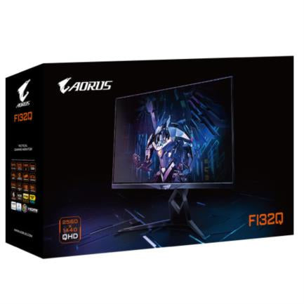 GIGABYTE - Monitor Gigabyte AORUS Gaming FI32Q 31.5" IPS QHD 2560x1440 2xHDMI 1xDP 1ms GTG 170Hz HDR400 FreeSync Color Negro