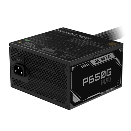 GIGABYTE - Fuente de Poder Gigabyte GP-P650G PG5 650W 80 PLUS Gold ATX