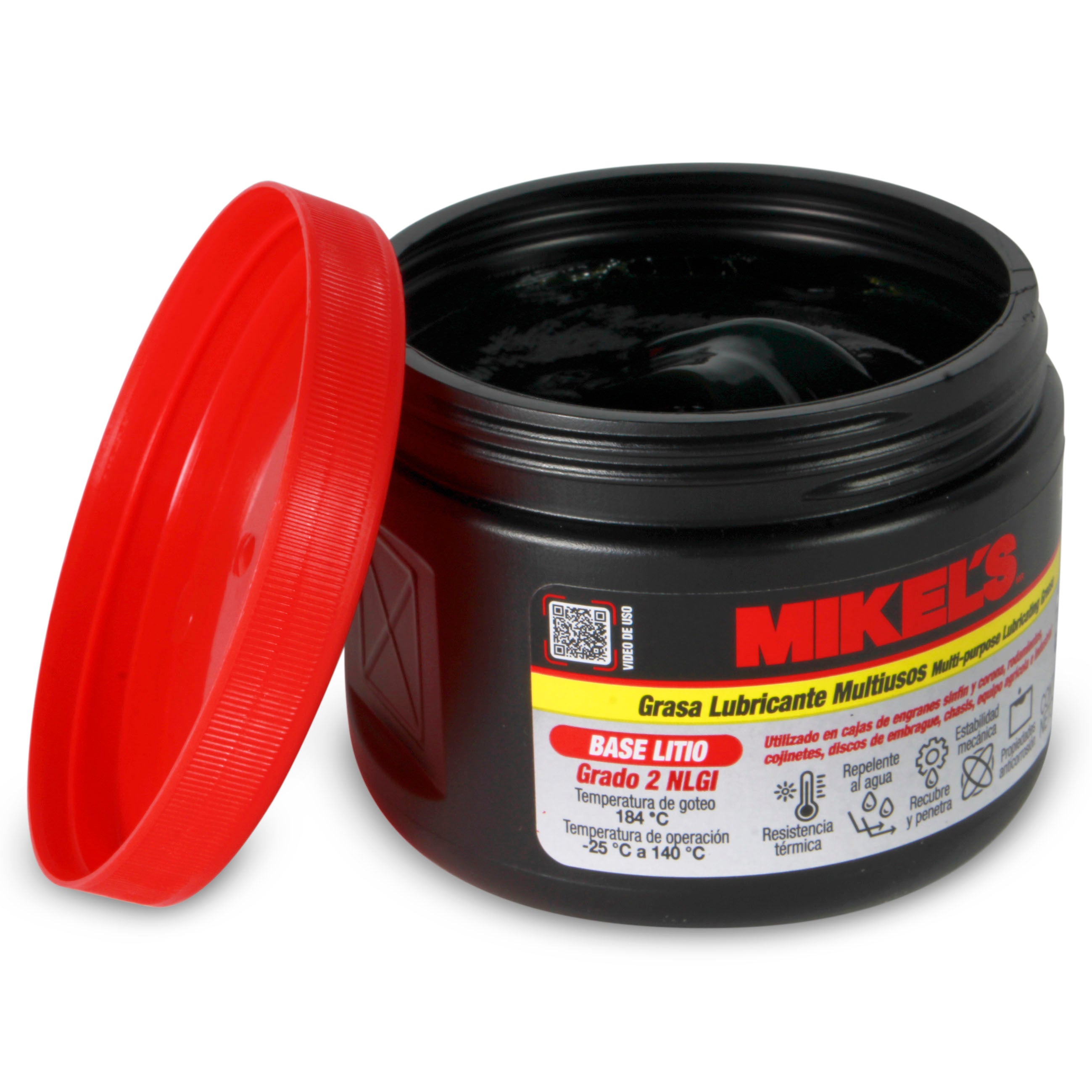 Grasa lubricante multiusos, Base Litio (450 grs)