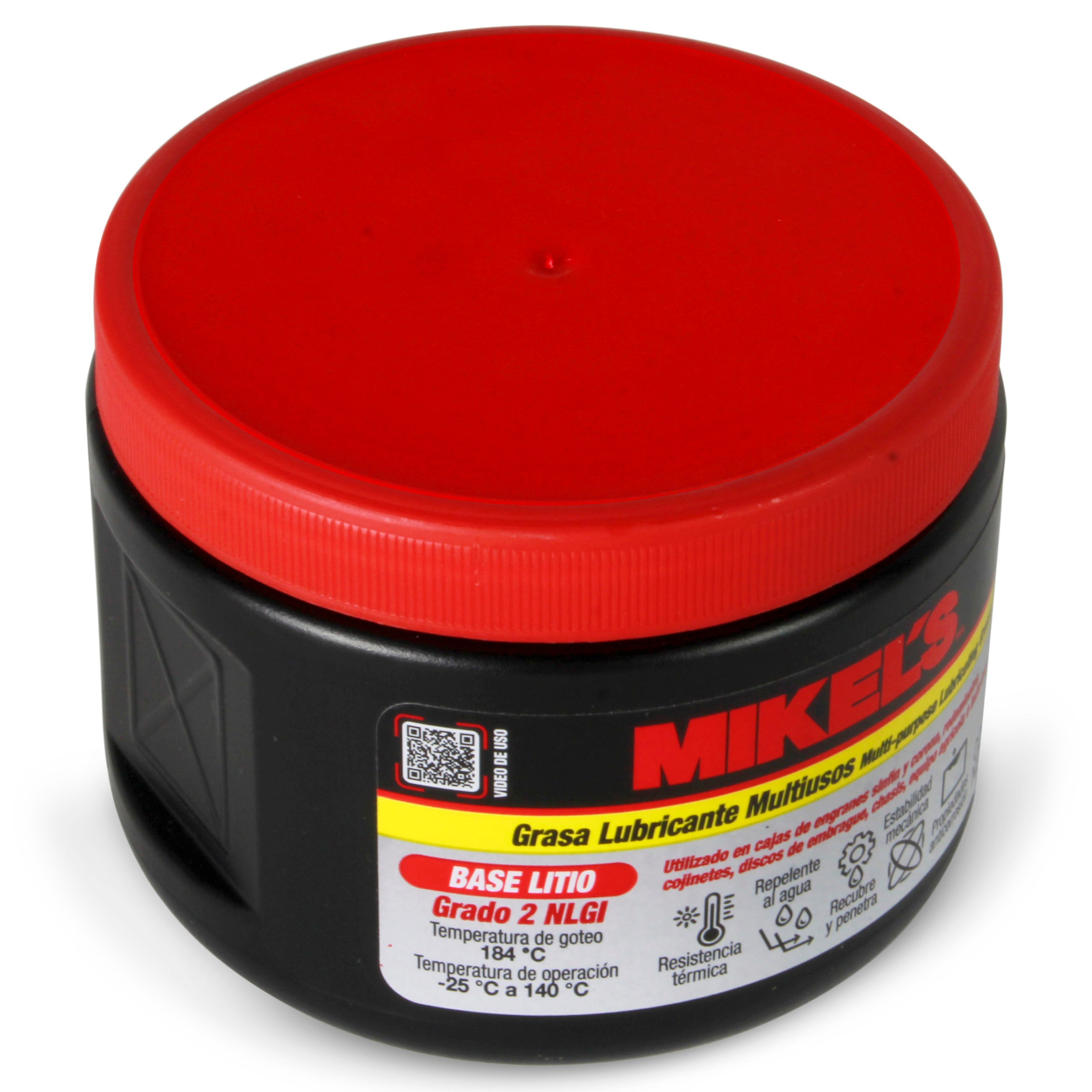 Grasa lubricante multiusos, Base Litio (450 grs)
