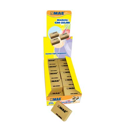MAE - GOMA MAE CAFÉ TIPO MIGAJON 20 PIEZAS