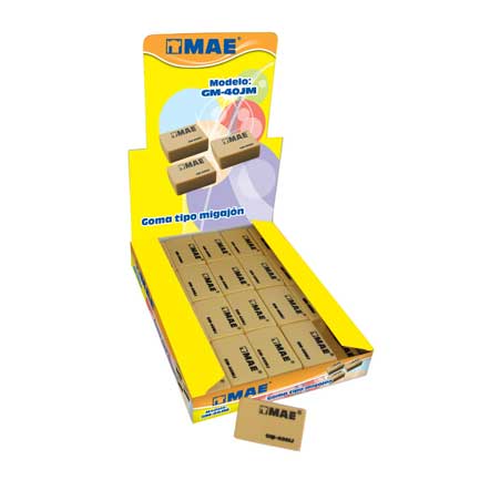 MAE - GOMA MAE CAFÉ TIPO MIGAJON 40 PIEZAS