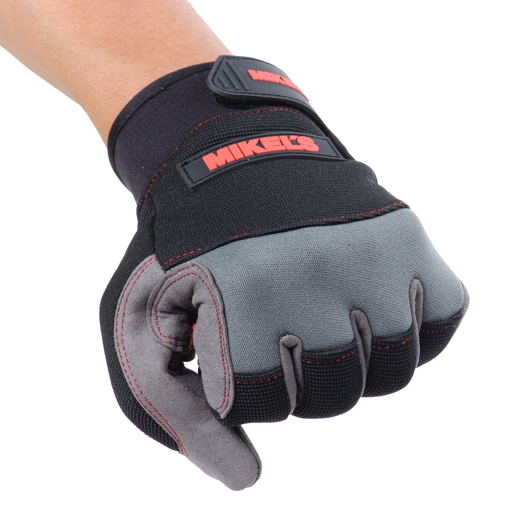 Guantes para trabajo profesionales para mecánico acolchonados (M)