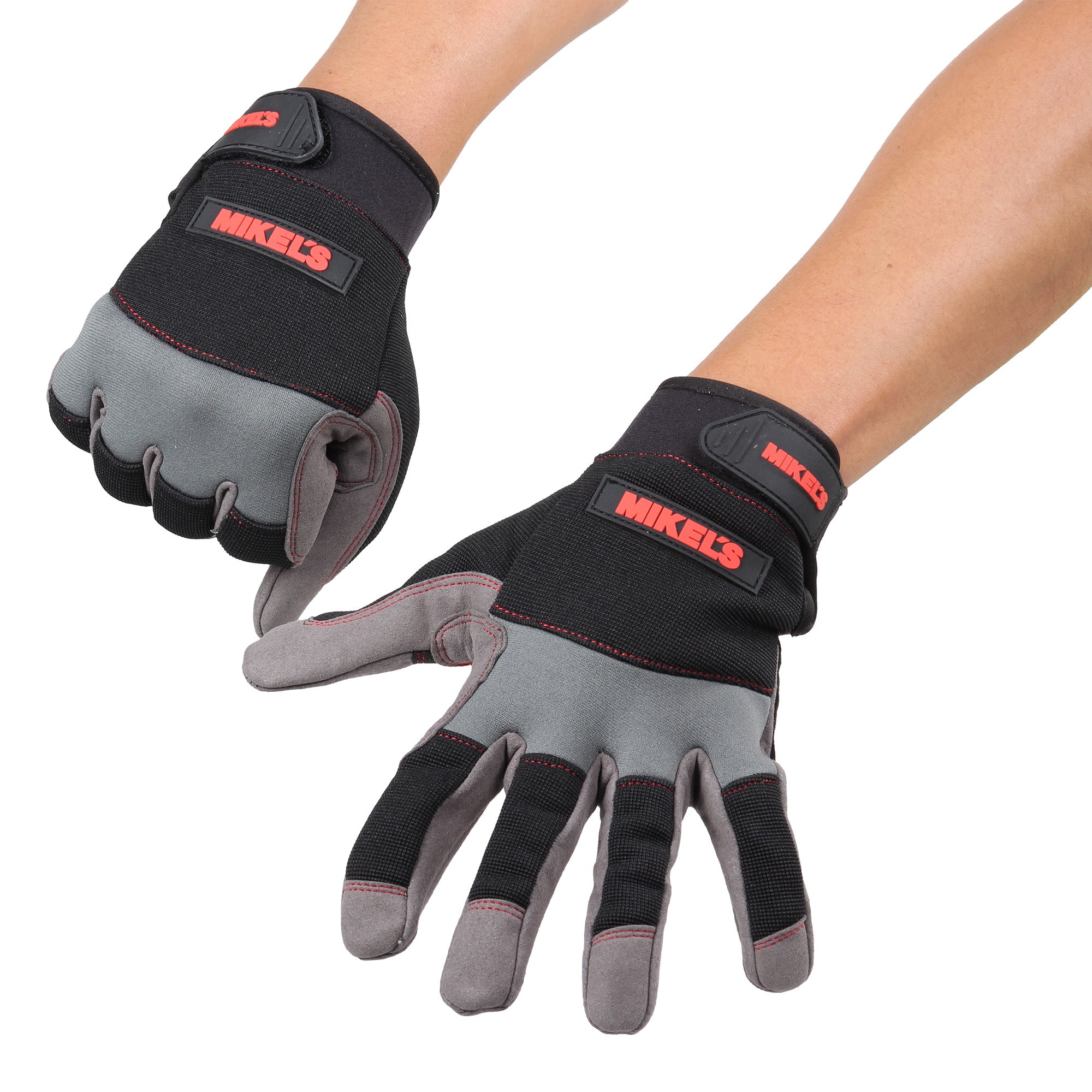 Guantes para trabajo profesionales para mecánico acolchonados (M)