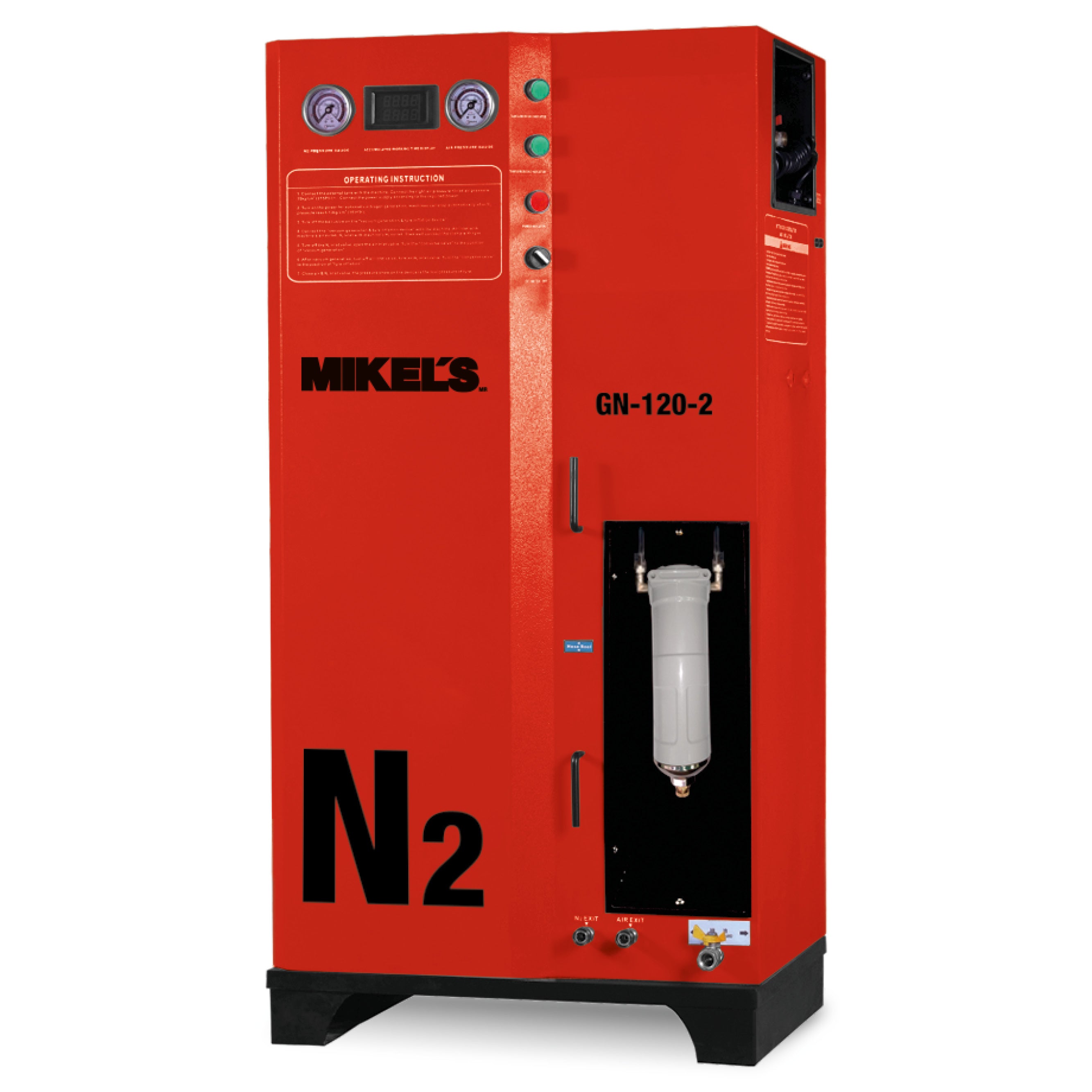 Generador de nitrógeno para tráiler (120 lts)