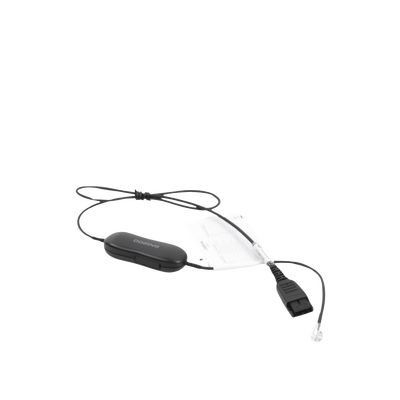 JABRA - Jabra GN1200 cable con conexión QD y RJ-9 (88001-99)