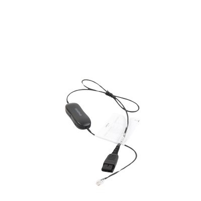 JABRA - Jabra GN1200 cable con conexión QD y RJ-9 (88001-99)