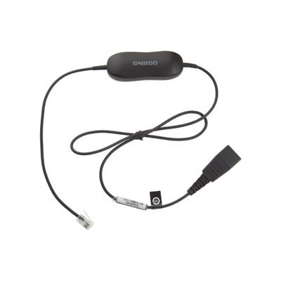 JABRA - Jabra GN1200 cable con conexión QD y RJ-9 (88001-99)