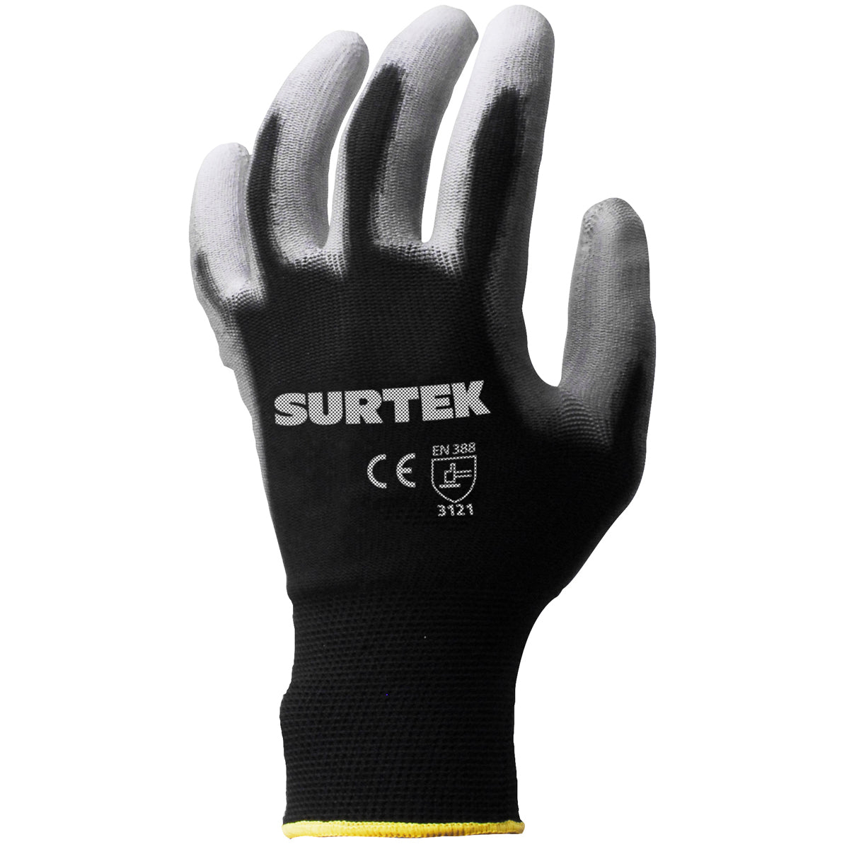 Surtek - Guantes nailon c/poliu G