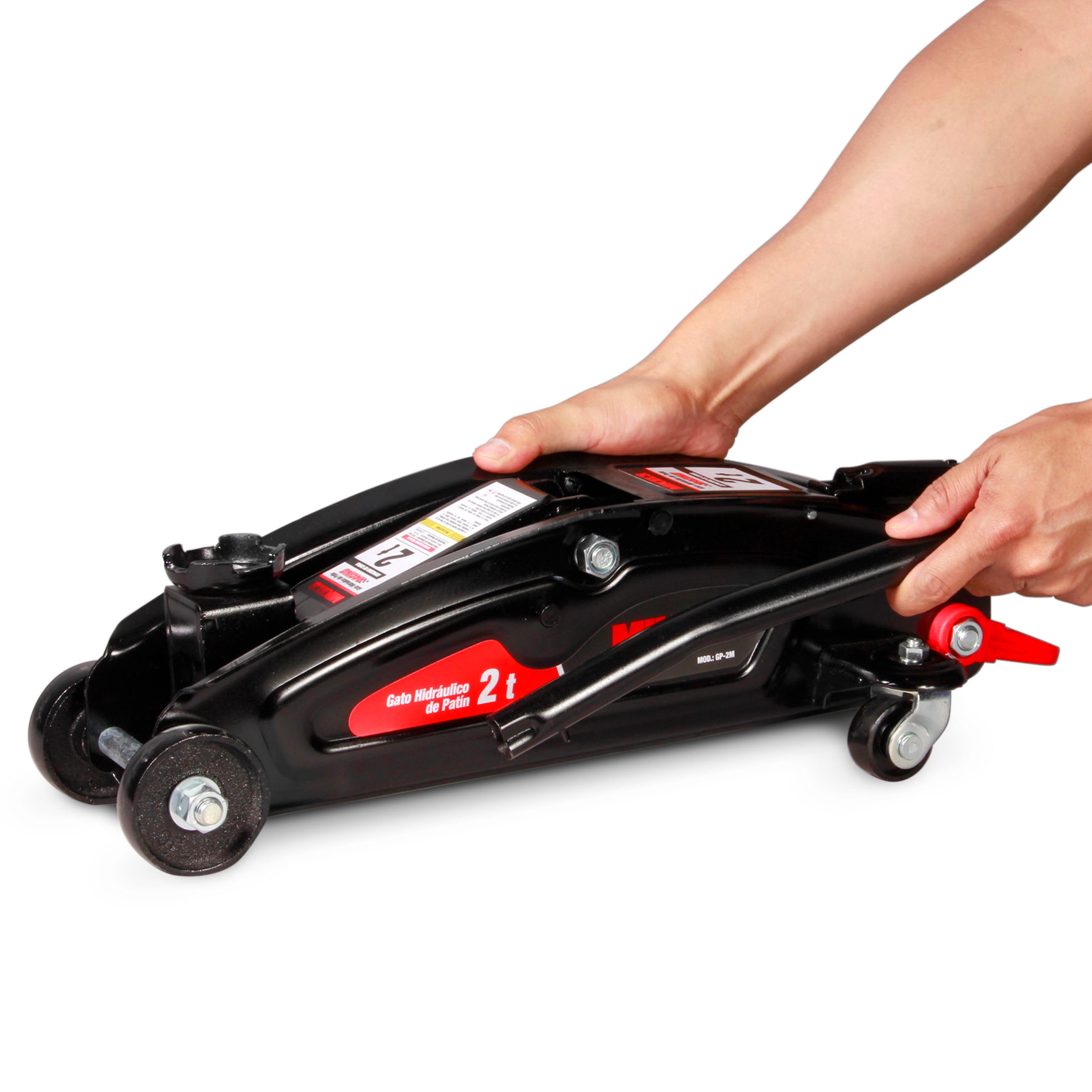 Gato hidráulico de patín Racing (2 ton)