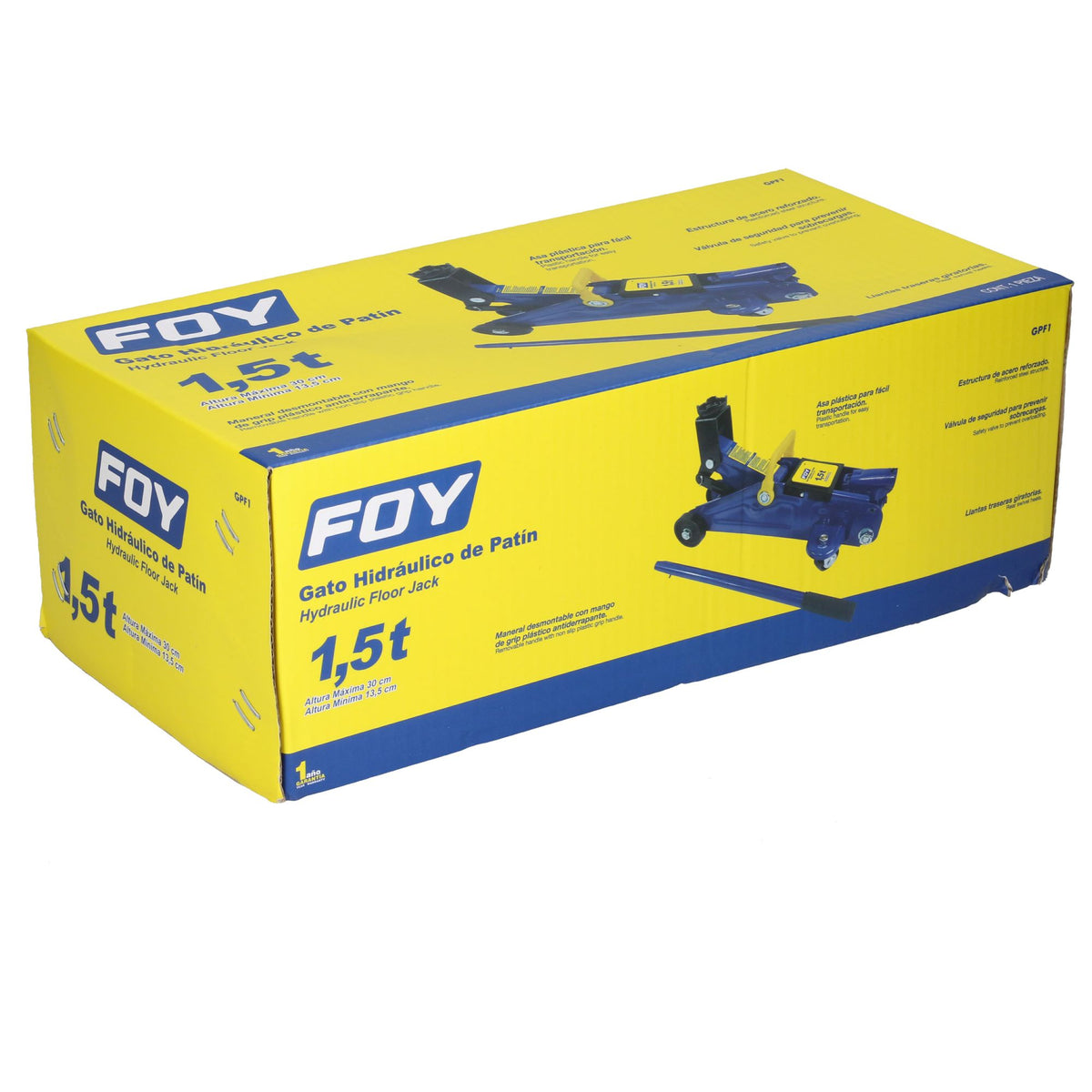 Foy - Gato hidraulic patin cmp 1.5t