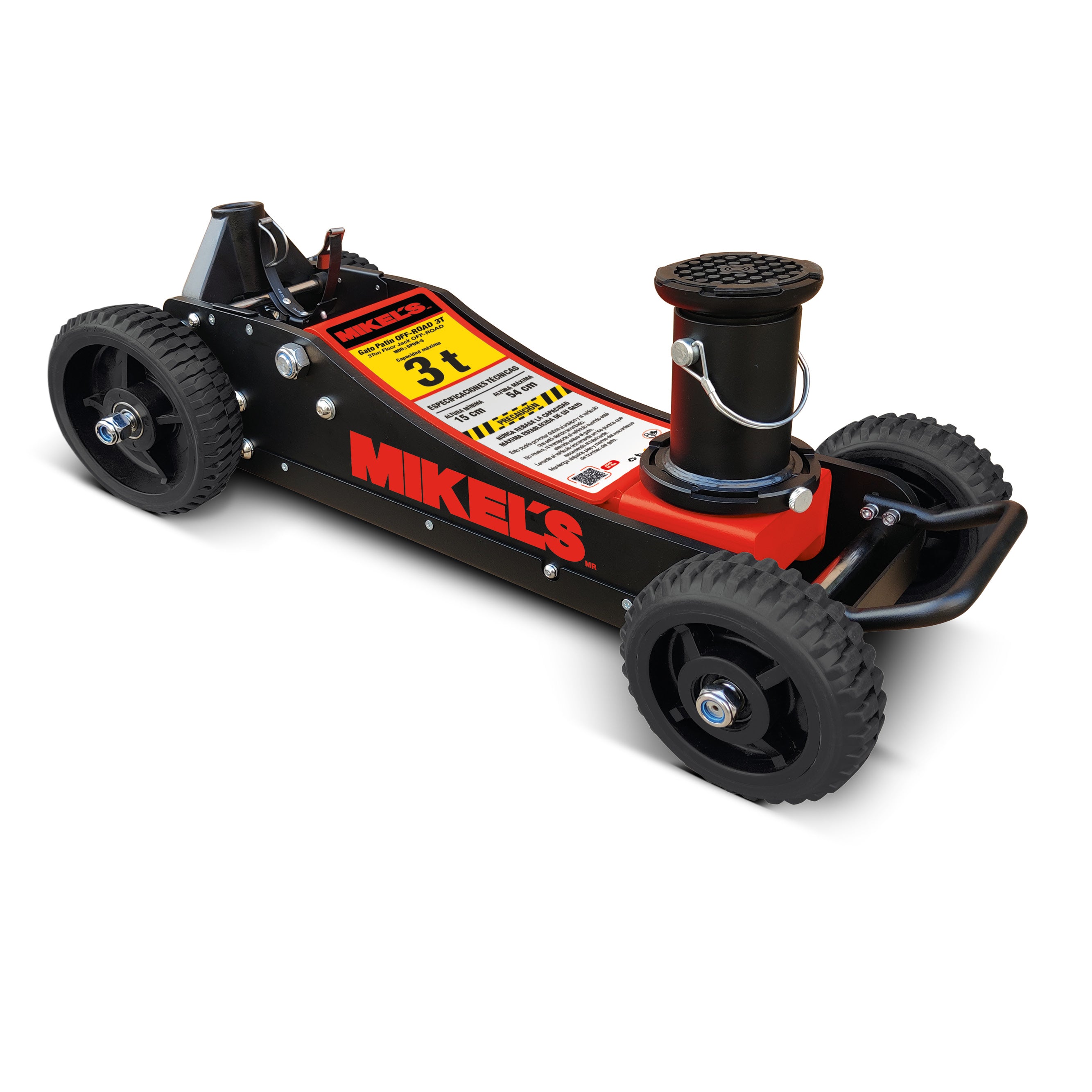 Gato hidráulico de patín Off Road (3 ton)