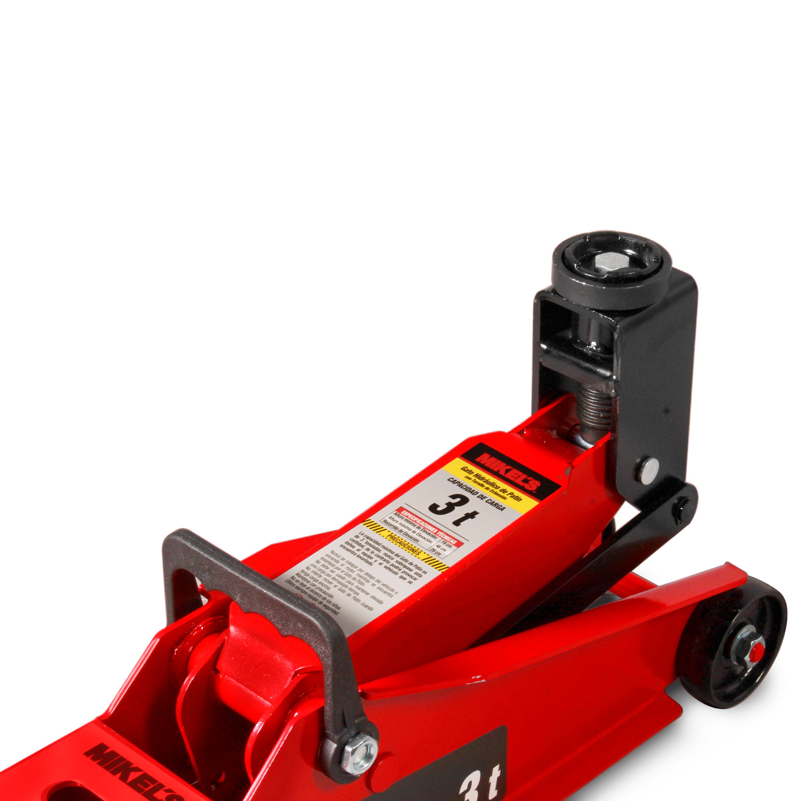 Gato hidráulico de patín Premier para SUV, Pick Ups con tornillo de extensión (3 ton)