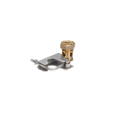 PANDUIT - Abrazadera para Tierra Física en Base de Piso Falso, para Cables de 6 a 1/0 AWG. Para Pedestales Circulares de 3/4" y 7/8".