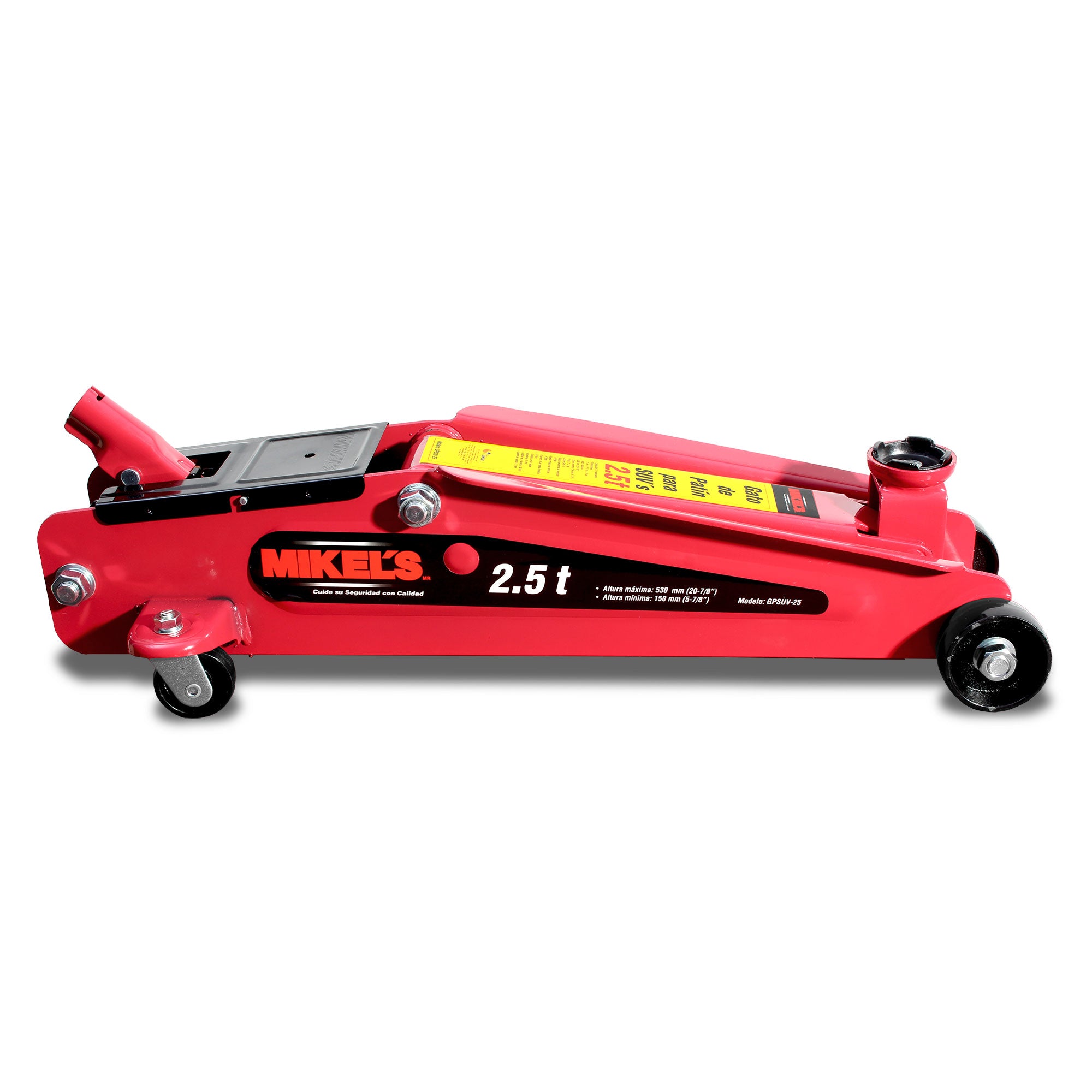 Gato hidráulico de patín para SUV y Pick Ups (2.5 ton)