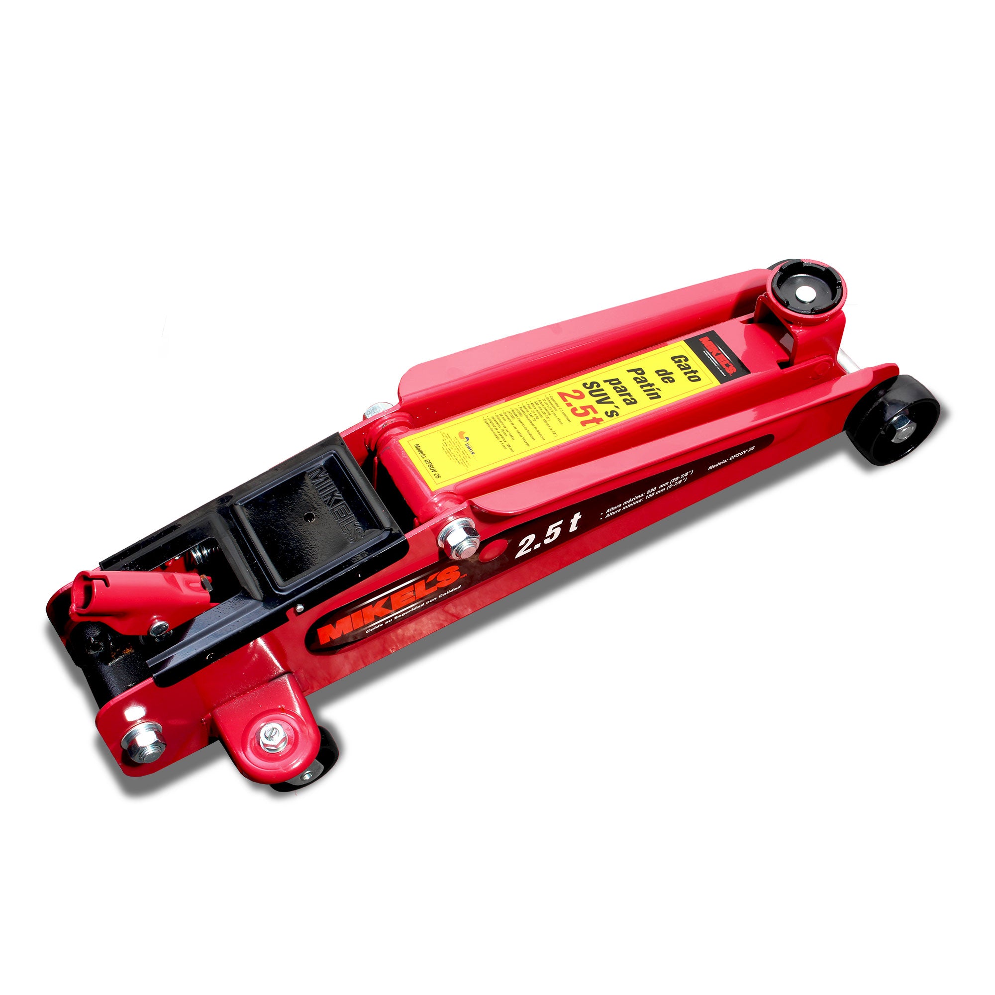 Gato hidráulico de patín para SUV y Pick Ups (2.5 ton)