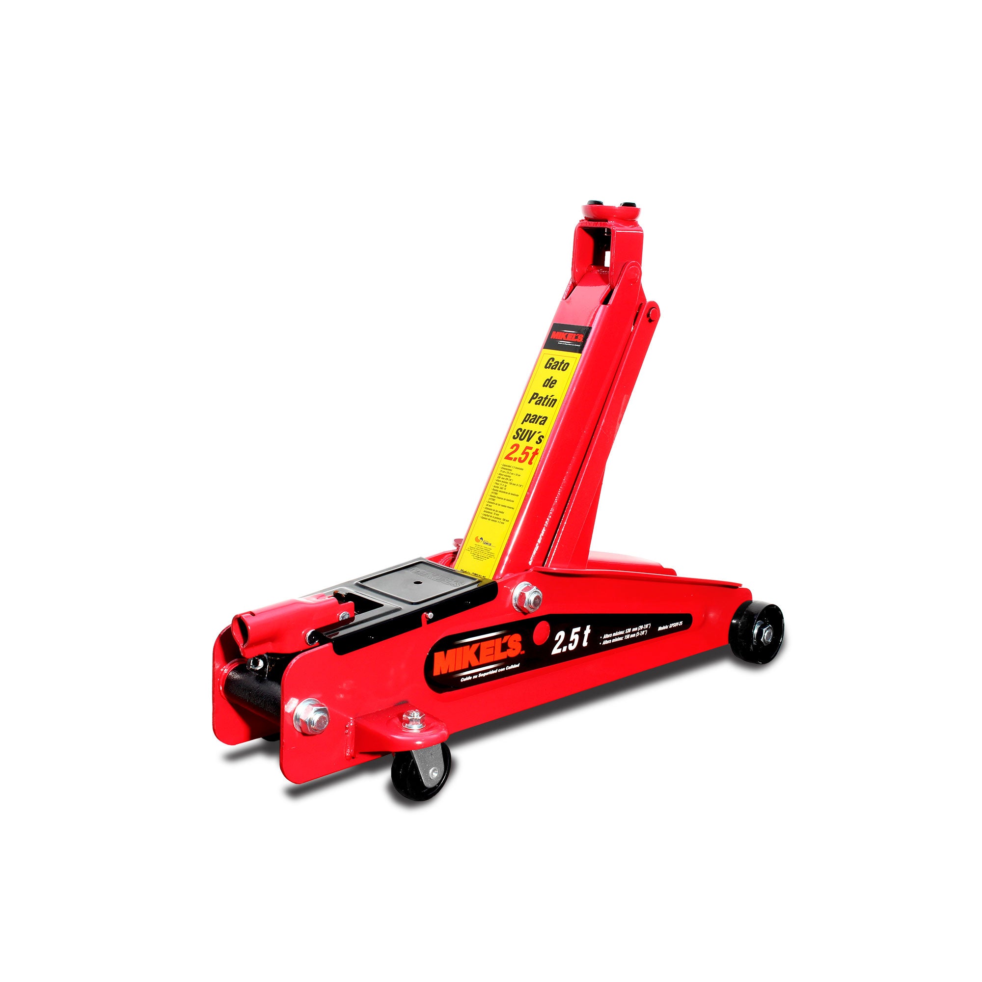 Gato hidráulico de patín para SUV y Pick Ups (2.5 ton)