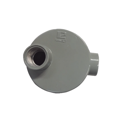 RAWELT - Caja con Tapa Tipo GRB de 1 1/2" (38 mm) / Caja a Prueba de Explosión / Para Áreas Peligrosas con Tapa / Libre de Cobre.