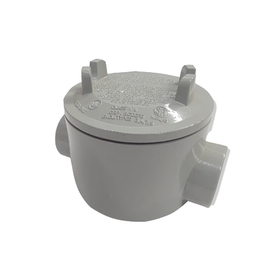 RAWELT - Caja con Tapa Tipo GRC de 3/4" (19 mm) / Caja a Prueba de Explosión / Para Áreas Peligrosas / Libre de Cobre.