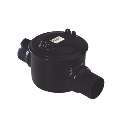 RAWELT - Caja para Áreas Peligrosas con Tapa Tipo GRC de  1 1/4" (32 mm) con Recubrimiento de PVC e  Interior de Uretano.