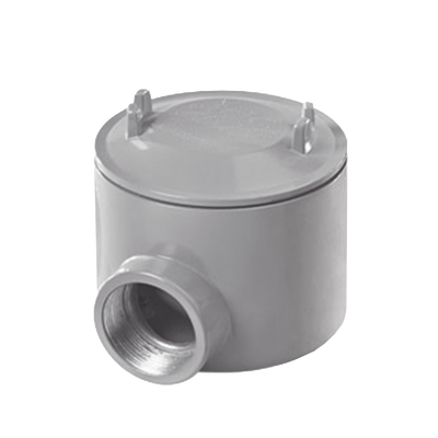 RAWELT - Caja con Tapa Tipo GRE de 2" (50.8 mm) / Caja a Prueba de Explosión / Para Áreas Peligrosas / Libre de Cobre.