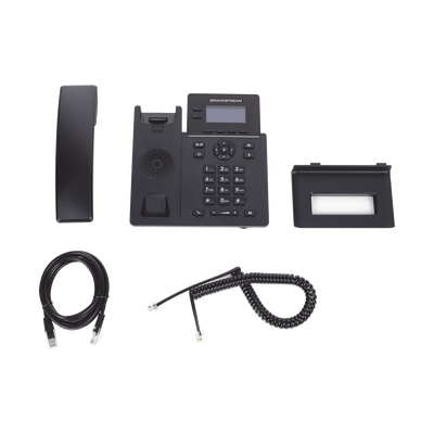 GRANDSTREAM - Teléfono IP Grado Operador, 2 líneas SIP con 4 cuentas, PoE, codec Opus, IPV4/IPV6 con gestión en la nube GDMS