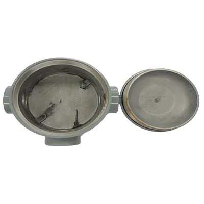 RAWELT - Caja con Tapa Tipo GRT de 1 1/2" (38.1 mm) / Caja a Prueba de Explosión / Para Áreas Peligrosas / Libre de Cobre.