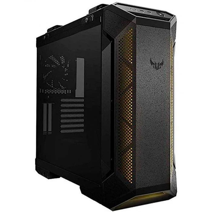 ASUS - Gabinete Gamer Asus TUF Gaming GT501 Media Torre ITX mATX ATX EATX 4xFan RGB Cristal Templado Color Negro