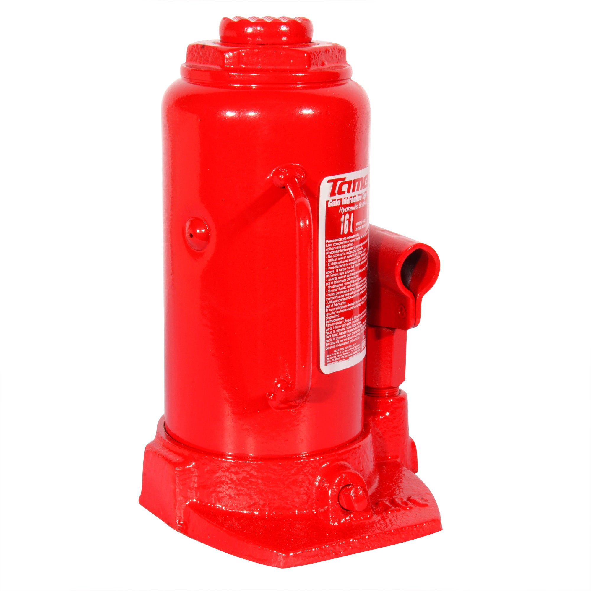 Gato hidráulico de botella con tornillo de extensión (16 ton)
