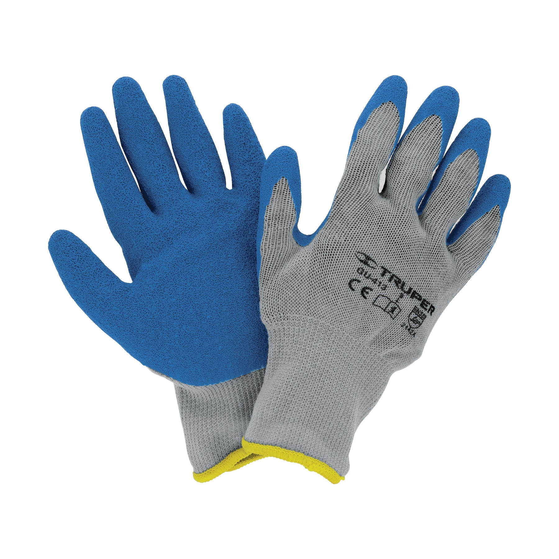 Guantes de poliester recubiertos de latex, G, TRUPER
