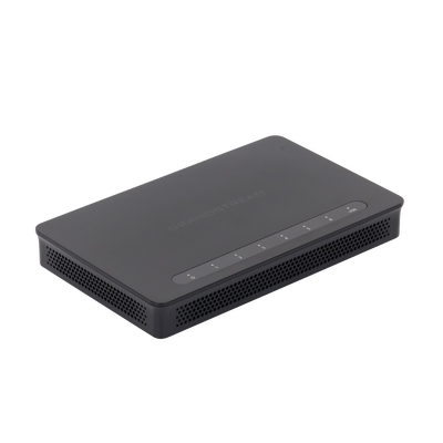 GRANDSTREAM - Router Gigabit VPN / Balanceador de cargas / 30,000 sesiones NAT /  6 puertos 10/100/1000 Mbps (WAN/LAN) / Compatible con GWN Cloud.