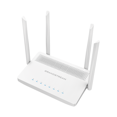 GRANDSTREAM - Router Inalámbrico Wi-Fi 5 802.11ac 1.27 Gbps, doble banda, MU-MIMO 2x2:2, Multi WAN con puerto SFP, servidor VPN con administración desde la nube gratuita o stand-alone.