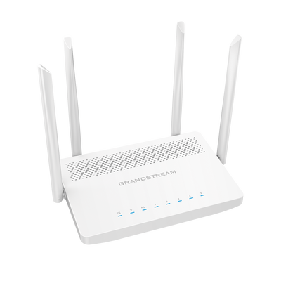 GRANDSTREAM - Router Inalámbrico Wi-Fi 5 802.11ac 1.27 Gbps, doble banda, MU-MIMO 2x2:2, Multi WAN con puerto SFP, servidor VPN con administración desde la nube gratuita o stand-alone.