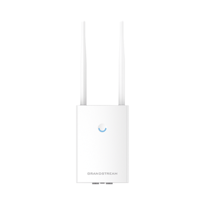 GRANDSTREAM - Punto de acceso para exterior Wi-Fi 802.11 ac 1.27 Gbps, Wave-2, MU-MIMO 2x2:2 con administración desde la nube gratuita o stand-alone.