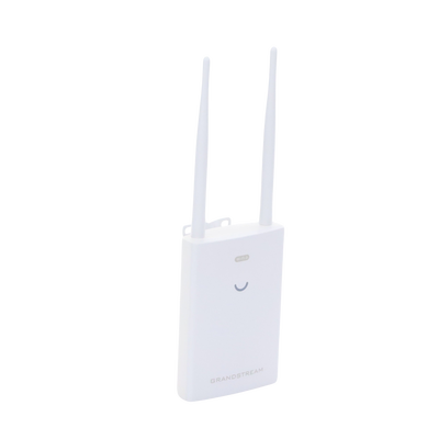 GRANDSTREAM - Punto de acceso para exterior Wi-Fi 6 802.11 ax 1.77 Gbps, MU-MIMO 2x2:2 con administración desde la nube gratuita o stand-alone.