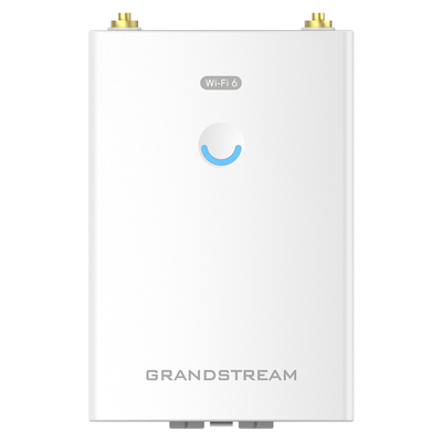 GRANDSTREAM - Punto de acceso para exterior Wi-Fi 6 802.11 ax 1.77 Gbps, MU-MIMO 2x2:2 con administración desde la nube gratuita o stand-alone.