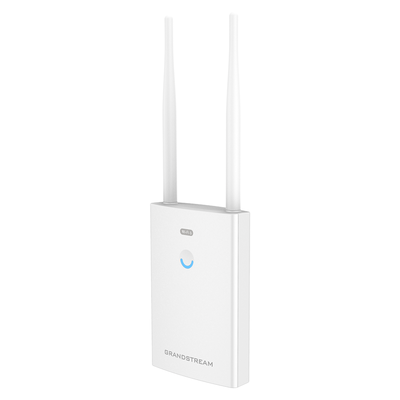 GRANDSTREAM - Punto de acceso para exterior Wi-Fi 6 802.11 ax 1.77 Gbps, MU-MIMO 2x2:2 con administración desde la nube gratuita o stand-alone.