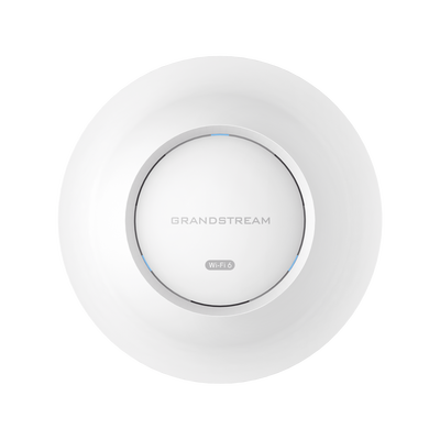 GRANDSTREAM - Punto de acceso Wi-Fi 6 802.11ax de alto rendimiento y nivel empresarial, MU-MIMO 4x4:4 con administración desde la nube gratuita o stand-alone.
