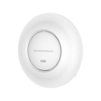 GRANDSTREAM - Punto de acceso Wi-Fi 6 802.11ax de alto rendimiento y nivel empresarial, MU-MIMO 4x4:4 con administración desde la nube gratuita o stand-alone.