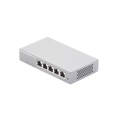 GRANDSTREAM - Switch PoE+ Gigabit No Administrable / 5 puertos 10/100/1000 Mbps / 4 puertos PoE+ / hasta 60W