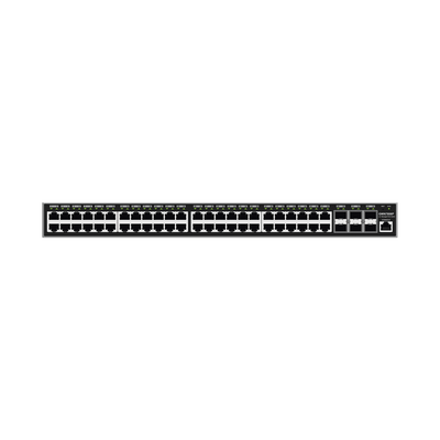 GRANDSTREAM - Switch Gigabit PoE+ Administrable / 48 puertos 10/100/1000 Mbps + 6 Puertos SFP+ / Hasta 400W / Compatible con GWN Cloud.